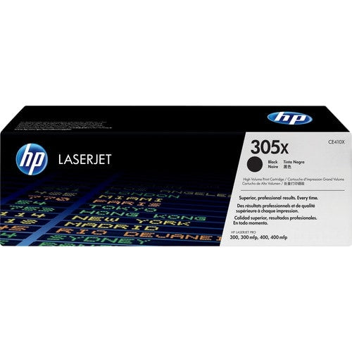 Cartucho de tóner láser original de alto rendimiento HP 305X - Negro Pa