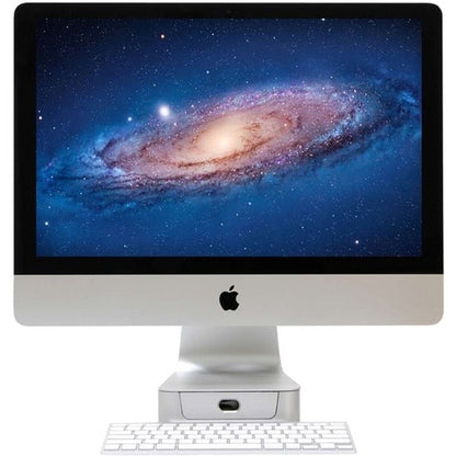 Rain Design mBase iMac Stand 27\" iMac - Argent - Aluminium anodisé ma