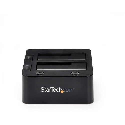 StarTech.com Dual-Bay USB 3.0 to SATA Hard Drive Docking Station, 2.5/