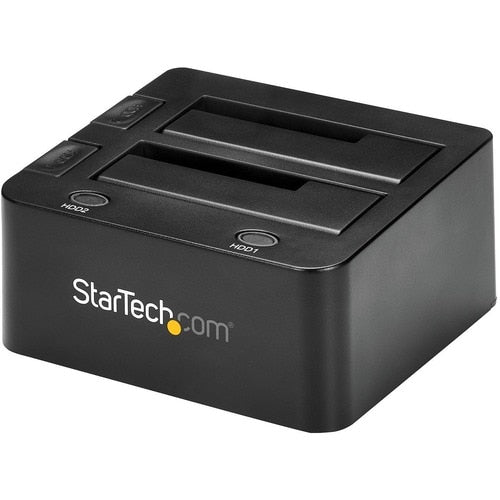 StarTech.com Dual-Bay USB 3.0 to SATA Hard Drive Docking Station, 2.5/