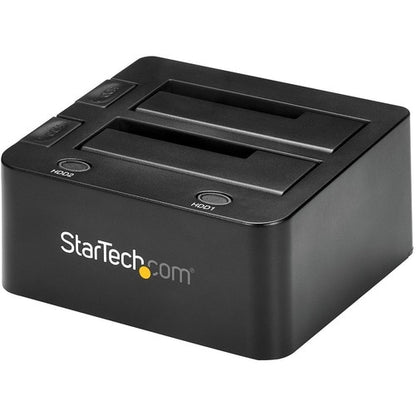 StarTech.com Dual-Bay USB 3.0 to SATA Hard Drive Docking Station, 2.5/