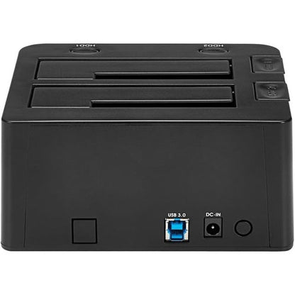 StarTech.com Dual-Bay USB 3.0 to SATA Hard Drive Docking Station, 2.5/