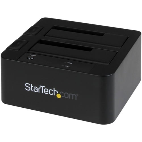 ESATA/USB 3.0 DUAL HDD/SSD DOCK W/ UASP F/ SATA 6GBPS 2.5/3.5IN HDD