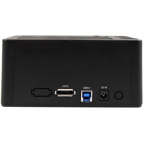 ESATA/USB 3.0 DUAL HDD/SSD DOCK W/ UASP F/ SATA 6GBPS 2.5/3.5IN HDD