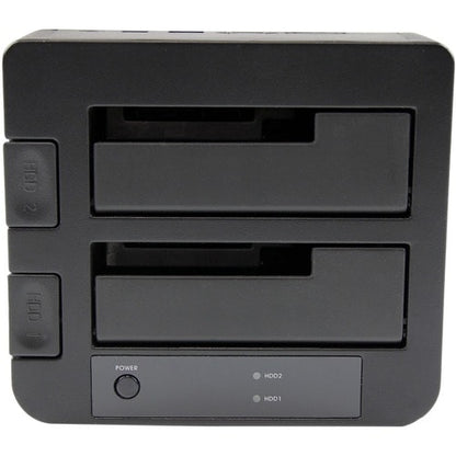 ESATA/USB 3.0 DUAL HDD/SSD DOCK W/ UASP F/ SATA 6GBPS 2.5/3.5IN HDD