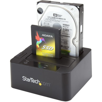ESATA/USB 3.0 DUAL HDD/SSD DOCK W/ UASP F/ SATA 6GBPS 2.5/3.5IN HDD