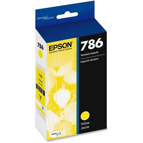 Cartouche d'encre jet d'encre d'origine Epson DURABrite Ultra 786 - Ye