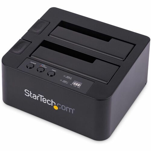 Base duplicadora de discos duros SSD y eSATA USB 3.0 de 2,5" y 3,5" SATA de 6 GB/s