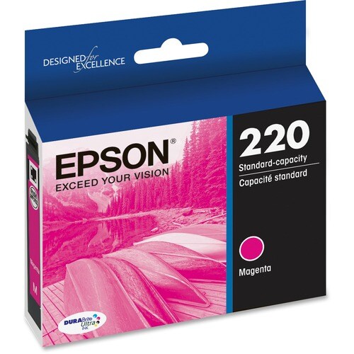 T220 DURABRITE ULTRA MAGENTA STANDARD CAP INK CART W/SENSORMATIC