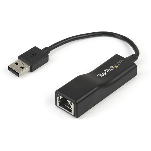 Adaptador de red Ethernet USB 2.0 a 10/100 Mbps de StarTech.com: agregue un adaptador de red Ethernet de 10/100 Mbps.