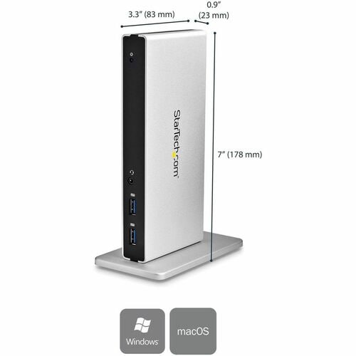 StarTech.com Dual-Monitor USB 3.0 Docking Station