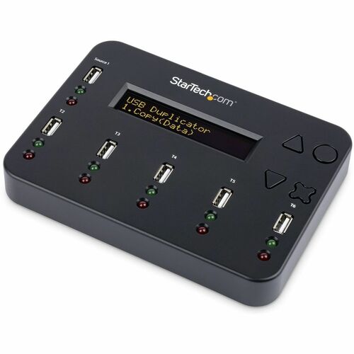 Duplicador/borrador independiente de unidades USB de 1 a 5 de StarTech.com