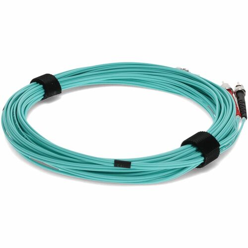 Cable de red de fibra óptica dúplex AddOn - Cable de red de fibra óptica de 9,8 pies
