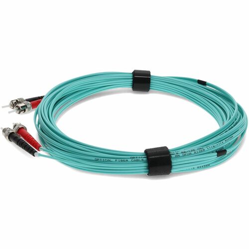 Cable de red de fibra óptica dúplex AddOn - Cable de red de fibra óptica de 9,8 pies