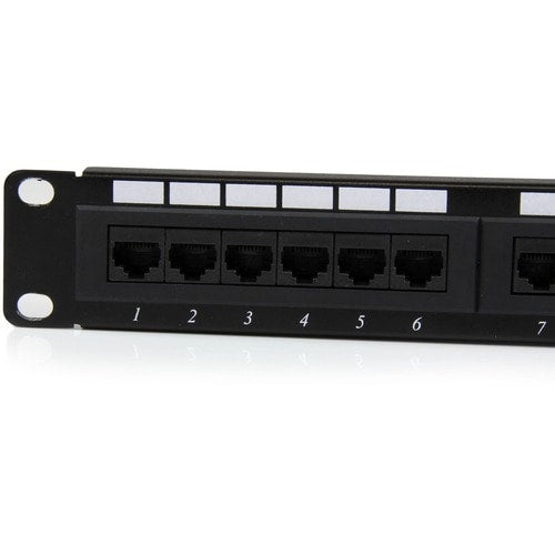 Panneau de brassage StarTech.com 24 ports 1U à montage en rack Cat. 6 110