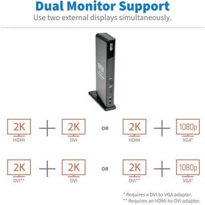 Station d'accueil Tripp Lite par Eaton U342-DHG-402