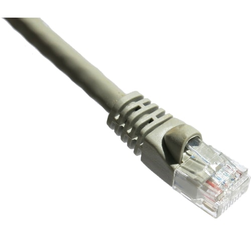 Axiom 7FT CAT5E 350mhz Patch Cable Molded Boot (Gray) - 7 ft (2.13 m) Category 5e Network