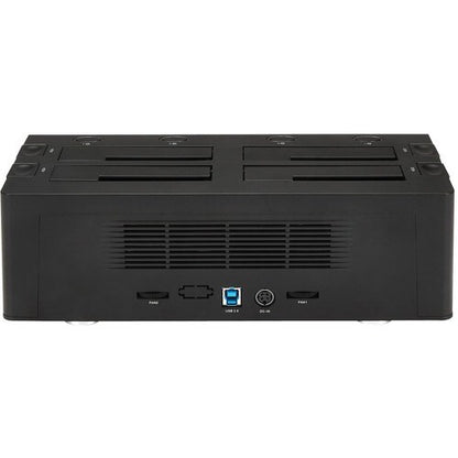 Base de disco duro/SSD SATA USB 3.0 de 4 bahías