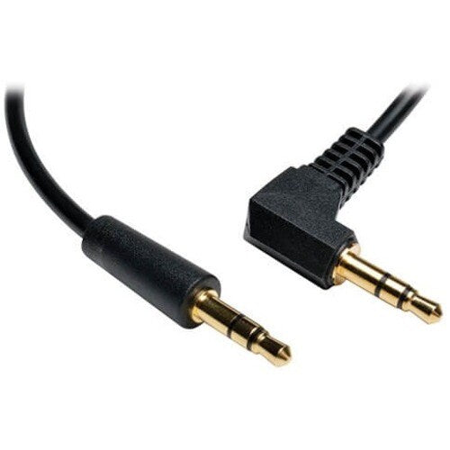 Tripp Lite 6ft Mini Stereo Audio Cable with One Right Angle Plug 3.5mm M/M 6' - 6 ft (1.83