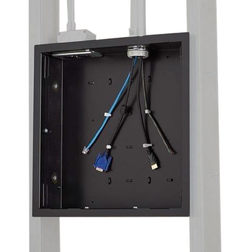 Chief PAC526F Mounting Box - Black - 1