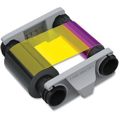 Evolis Ribbon - Dye Sublimation - 100 Cards - YMCKO - 1 Each