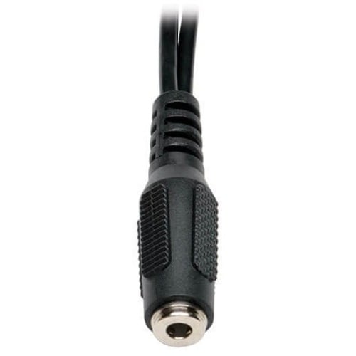 Tripp Lite 6in 4-Position Female to 3x2-Position Male Audio Headset Splitter Adapter 3.5mm