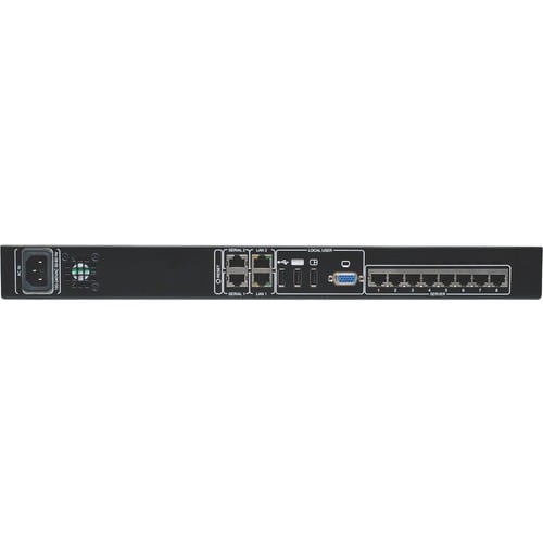 8PT CAT5 KVM IP
