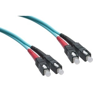 Câble à fibre optique Axiom SC/SC 10G multimode duplex OM3 50/125 20 m