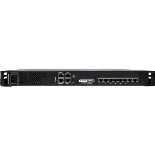 KVM IP de consola CAT5 de 8 puertos y 19 pines