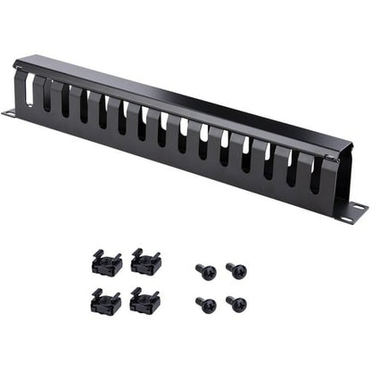 StarTech.com Panneau de gestion des câbles pour rack horizontal 1U avec