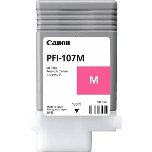 Cartouche d'encre jet d'encre d'origine Canon 107M - Magenta - 1 paquet