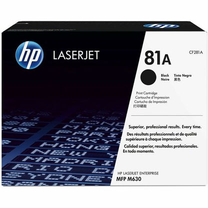 81A BLACK LASERJET TONER CARTRIDGE