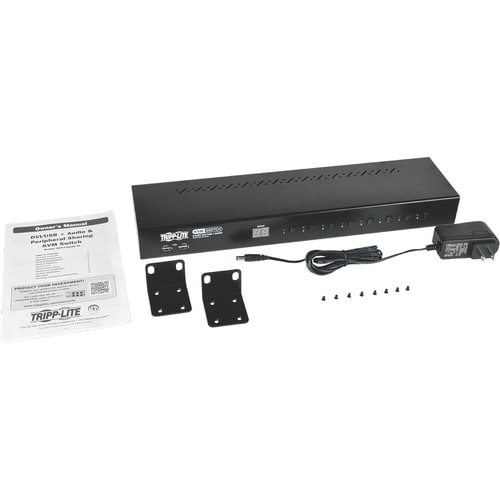 8PT DVI NTCNTRLR KVM W/AUD