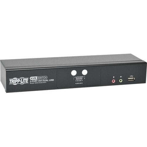 Convertisseur KVM DVI 2 points + AUD