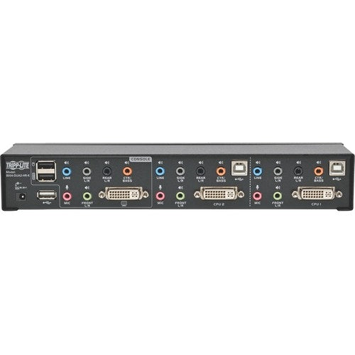 Convertisseur KVM DVI 2 points + AUD