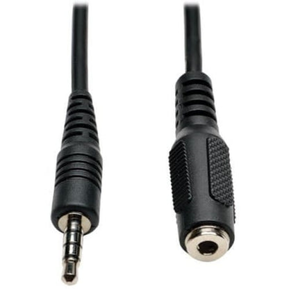 Tripp Lite 6ft Mini Stereo Audio 4 Position Headset Extension Cable 3.5mm M/F 6' - 6 ft (1