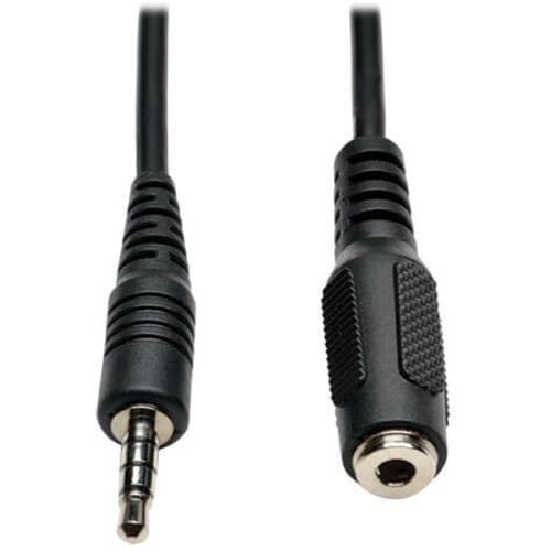 Tripp Lite 6ft Mini Stereo Audio 4 Position Headset Extension Cable 3.5mm M/F 6' - 6 ft (1