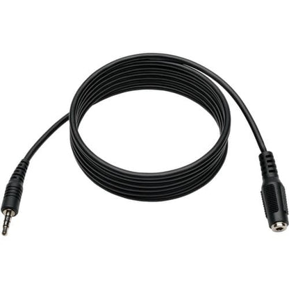 Tripp Lite 6ft Mini Stereo Audio 4 Position Headset Extension Cable 3.5mm M/F 6' - 6 ft (1