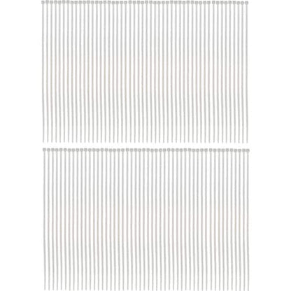 Bridas de nailon Tripp Lite de 7,5 pulgadas para gestión de cables, 40 lb de resistencia, paquete de 100, 100 piezas