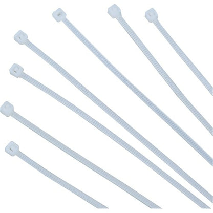 Bridas de nailon Tripp Lite de 7,5 pulgadas para gestión de cables, 40 lb de resistencia, paquete de 100, 100 piezas