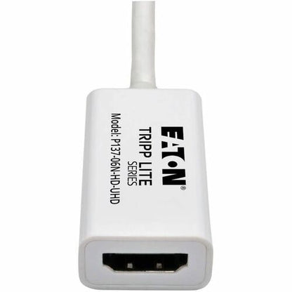 Tripp Lite 6in Mini DisplayPort to HDMI Active Adapter Converter mDP to HDMI 4K x 2K M/F 6"