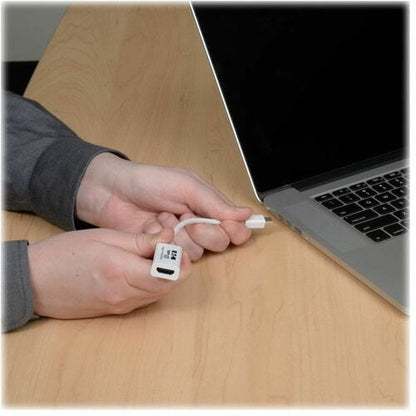 Tripp Lite 6in Mini DisplayPort to HDMI Active Adapter Converter mDP to HDMI 4K x 2K M/F 6"