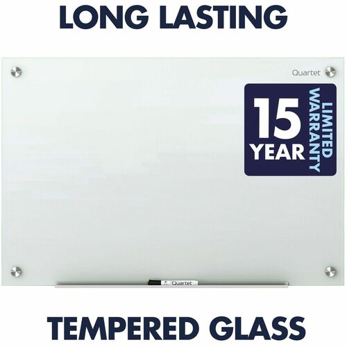 3X2 GLASS WHITE DRY ERASE BOARD