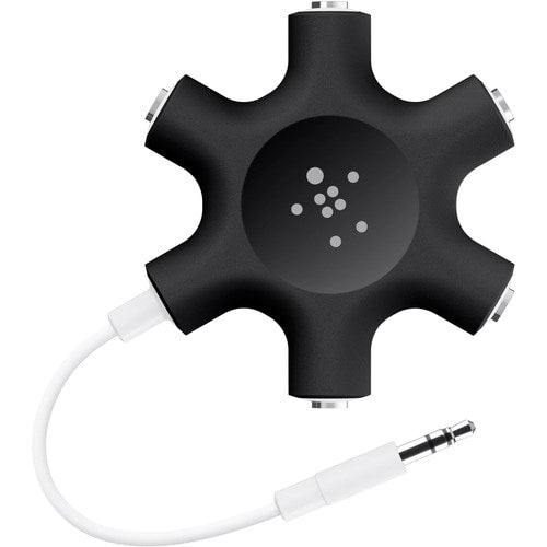 Belkin 5-Jack 3.5 mm Audio Headphone Splitter - Mini