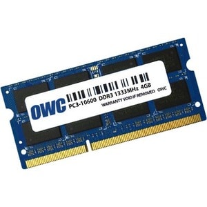 Mémoire DDR3 PC3-10600 4 Go 1333 MHz SO-DIMM 204 broches CL9 SO-DIMM