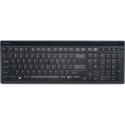 Clavier filaire Kensington Slim Type - Connectivité par câble - Interface USB