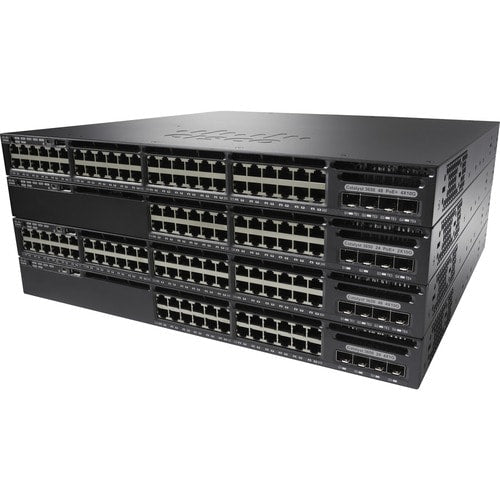 CATALYST 3650 48PORT POE 4X1G UPLINK IP SERVICES REMANUFACTURED