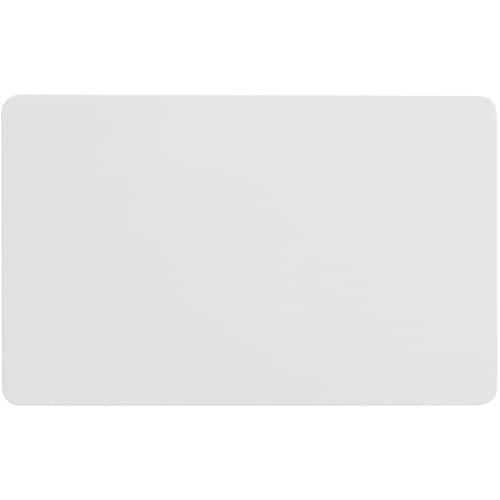 CARTES PVC BLANC ZEBRA 30 MIL 500 CARTES