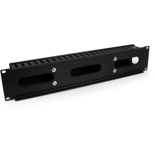 2U COVERED CABLE DUCT HORIZONTAL CABLE ORGANIZER