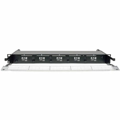 Panel de gabinete de fibra de alta densidad para montaje en rack de Tripp Lite, 5 casetes, 1URM - 1U Hig